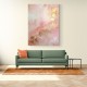 Pink & Gold Stroke Abstract 1 Wall Art Pink & Gold Stroke Abstract 1 Wall Art