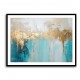 Choose Product Type:: Framed Print
Frame Colour:: Black Gold Stroke on Blue Abstract 4 Wall Art