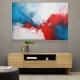 Red & Blue Abstract 4 Wall Art Red & Blue Abstract 4 Wall Art