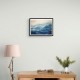 Mountains Blue Abstract 1 Wall Art