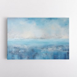 Seascape Blue Abstract 2 Wall Art