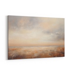 Seascape Brown Abstract 1 Wall Art