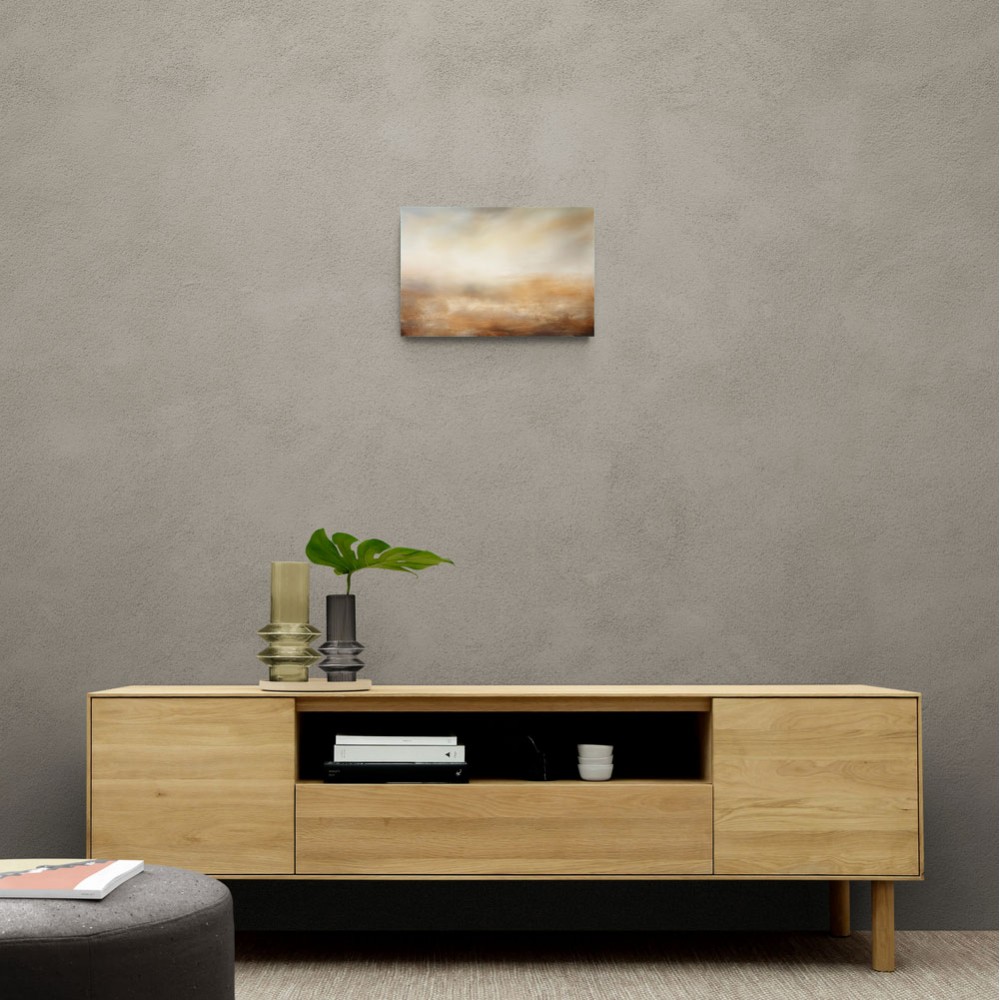 Seascape Brown Abstract 2 Wall Art