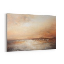 Seascape Brown Abstract 3 Wall Art