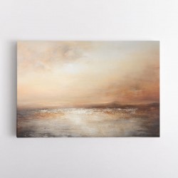 Seascape Brown Abstract 3 Wall Art