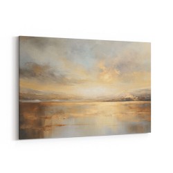 Seascape Gold Abstract Wall Art