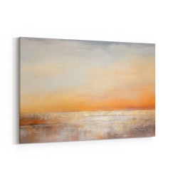 Seascape Gold Abstract 1 Wall Art