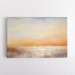 Seascape Gold Abstract 1 Wall Art