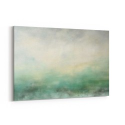 Seascape Green Abstract Wall Art