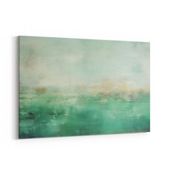 Seascape Green Abstract 1 Wall Art