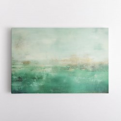 Seascape Green Abstract 1 Wall Art