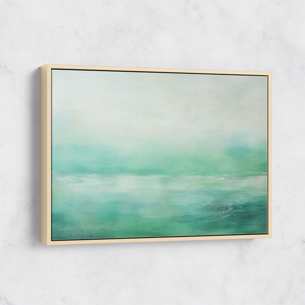 Seascape Green Abstract 2 Wall Art Seascape Green Abstract 2 Wall Art