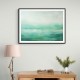 Seascape Green Abstract 2 Wall Art