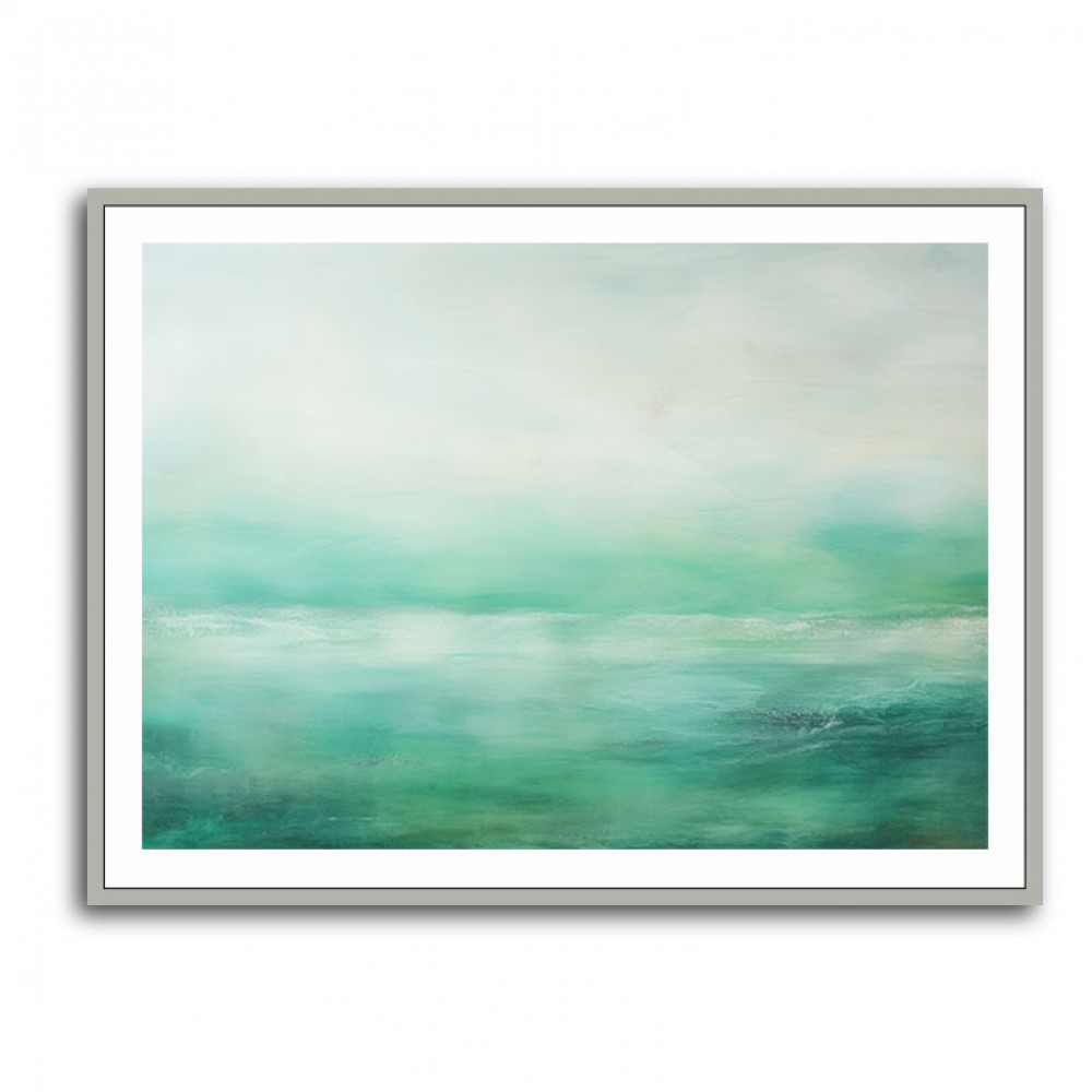Seascape Green Abstract 2 Wall Art Seascape Green Abstract 2 Wall Art