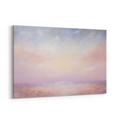 Seascape Pink Abstract Wall Art