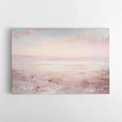 Seascape Pink Abstract 1 Wall Art