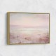 Seascape Pink Abstract 1 Wall Art