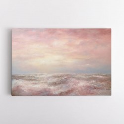 Seascape Pink Abstract 2 Wall Art