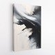 Black Brush Strokes 13 Abstract Wall Art