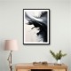 Black Brush Strokes 13 Abstract Wall Art