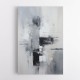 Silver & Black Strokes Abstract Wall Art Silver & Black Strokes Abstract Wall Art