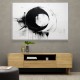 Black Circle 5 Abstract Wall Art