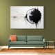 Black Circle 8 Abstract Wall Art