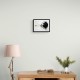 Black Circle 8 Abstract Wall Art