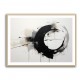Black Circle 10 Abstract Wall Art