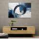 Blue Circle 7 Abstract Wall Art