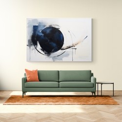 Blue Circle 15 Abstract Wall Art