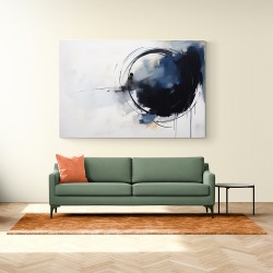 Blue Circle 16 Abstract Wall Art