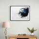 Blue Circle 16 Abstract Wall Art