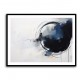 Blue Circle 16 Abstract Wall Art