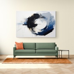 Blue Circle 17 Abstract Wall Art