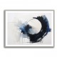 Blue & Black Circle 20 Abstract Wall Art Blue & Black Circle 20 Abstract Wall Art