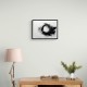 Black Circle 18 Abstract Wall Art