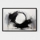Black Circle 19 Abstract Wall Art Black Circle 19 Abstract Wall Art