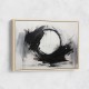 Black Circle 19 Abstract Wall Art Black Circle 19 Abstract Wall Art