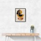 Minimalist Boho Shapes Rusty Gold 3 Minimalist Boho Shapes Rusty Gold 3