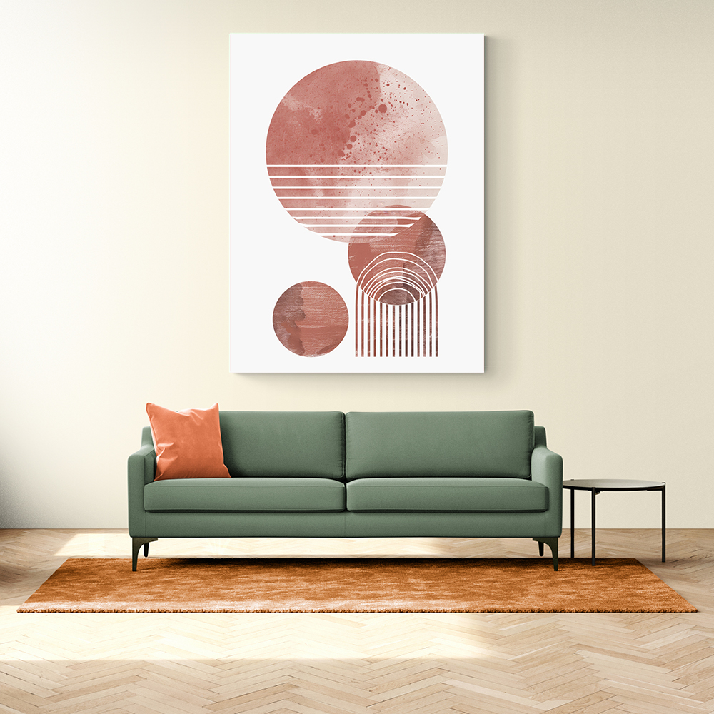 Minimalist Boho Shapes Dusty Pink 2 Minimalist Boho Shapes Dusty Pink 2