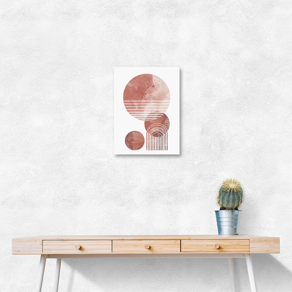 Minimalist Boho Shapes Dusty Pink 2 Minimalist Boho Shapes Dusty Pink 2