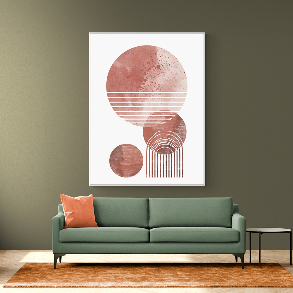 Minimalist Boho Shapes Dusty Pink 2 Minimalist Boho Shapes Dusty Pink 2