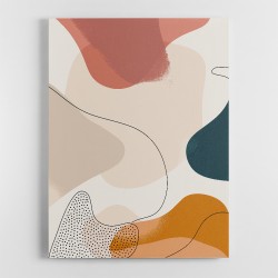 Minimalist Boho Shapes Pastel 2