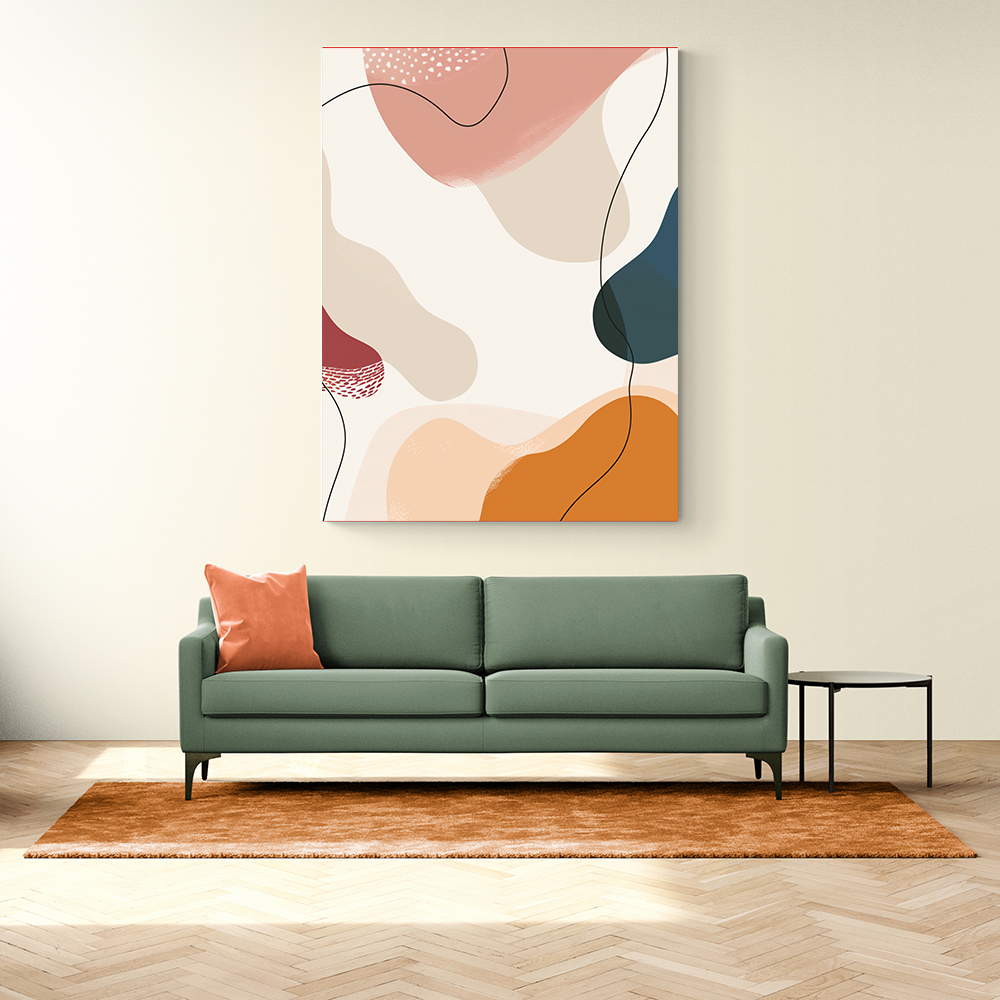 Minimalist Boho Shapes Pastel 4