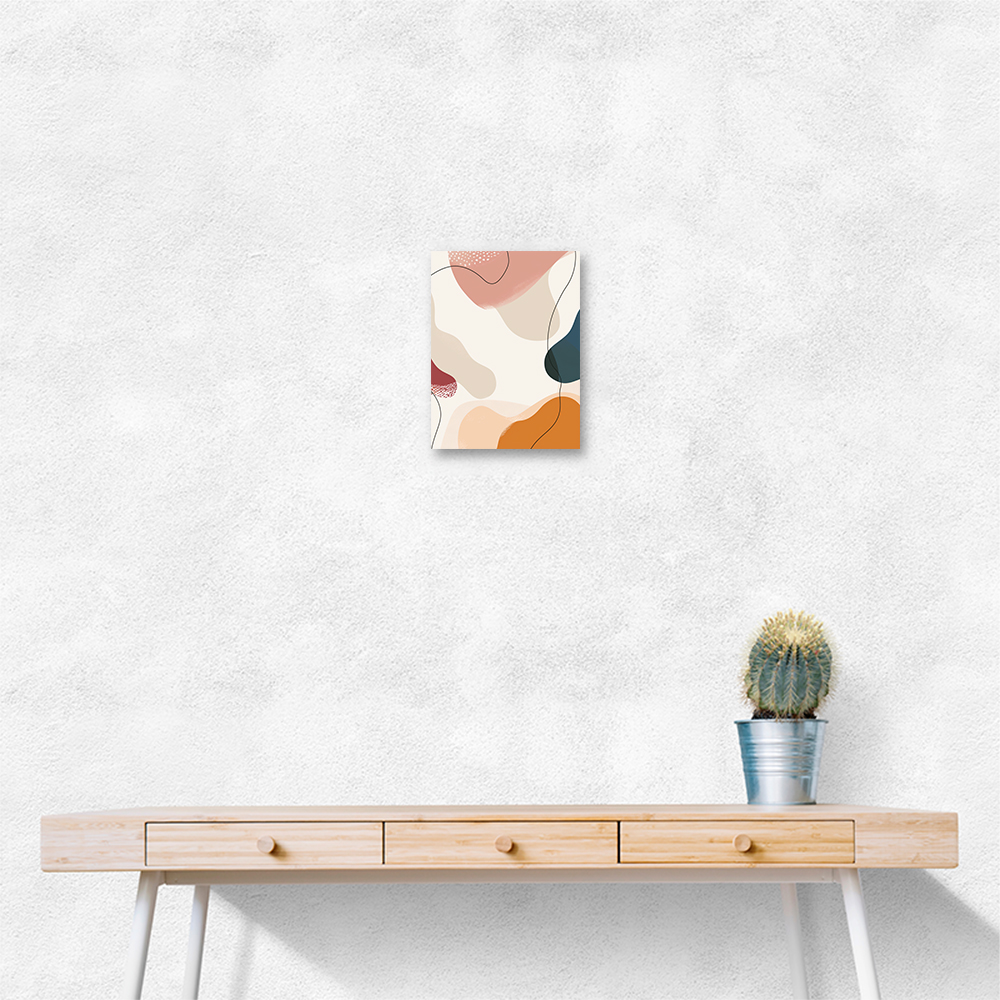 Minimalist Boho Shapes Pastel 4