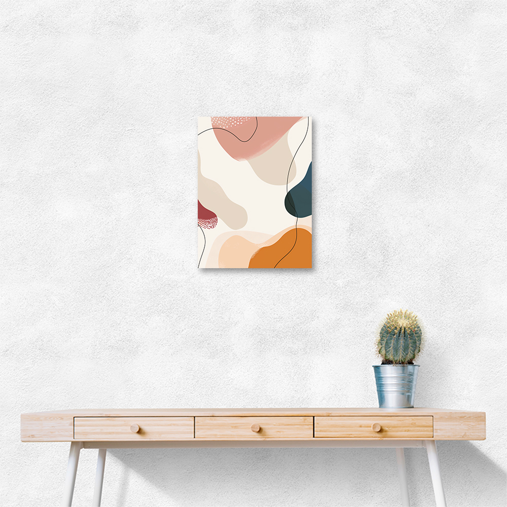 Minimalist Boho Shapes Pastel 4