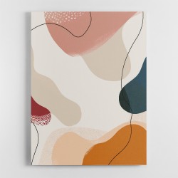 Minimalist Boho Shapes Pastel 4