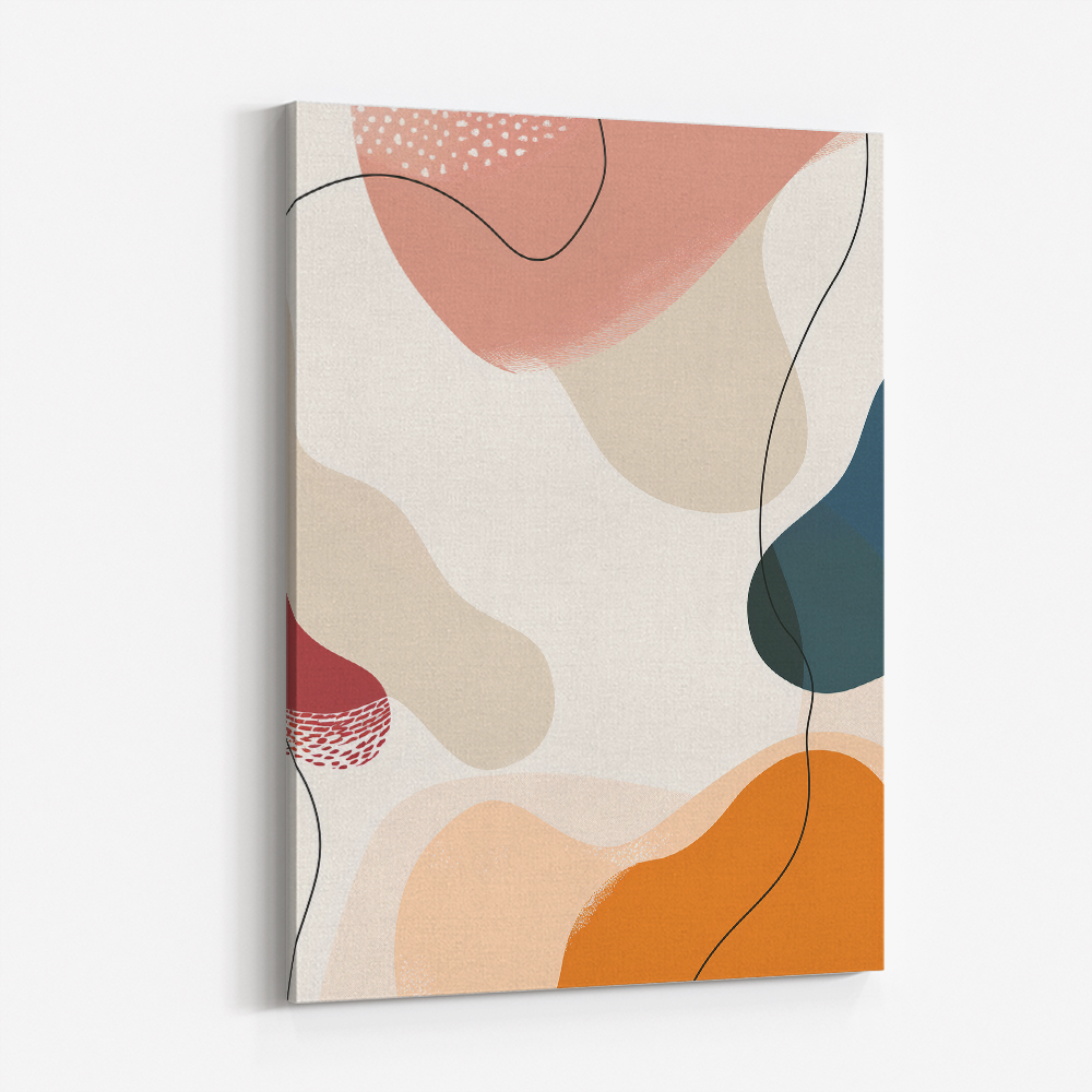 Minimalist Boho Shapes Pastel 4