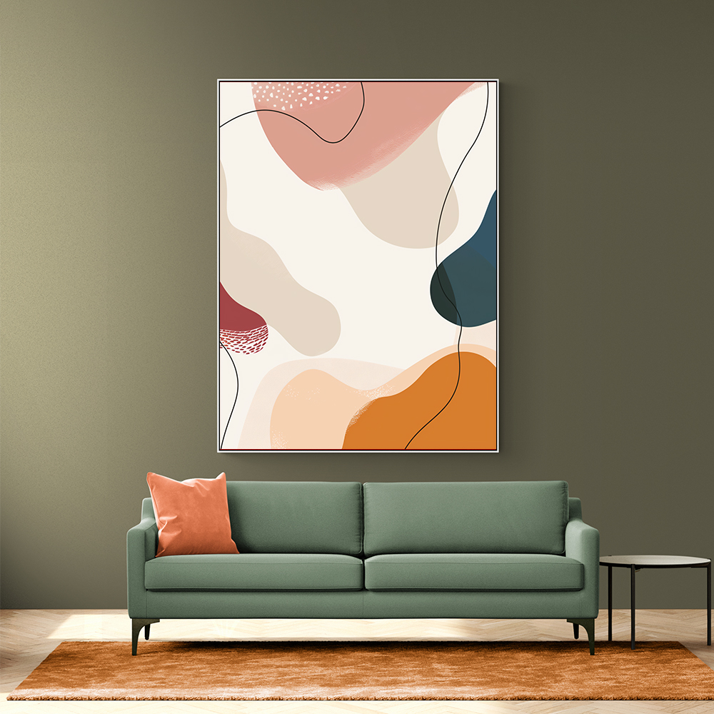 Minimalist Boho Shapes Pastel 4